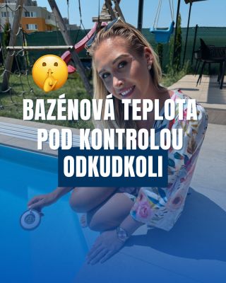 💦🌡️ Bazén nebo jezírko vždy ve správné teplotě? Jasně! 🔍 Co umí chytrý digitální teploměr? ✅ Ukáže teplotu vody i vzduchu...