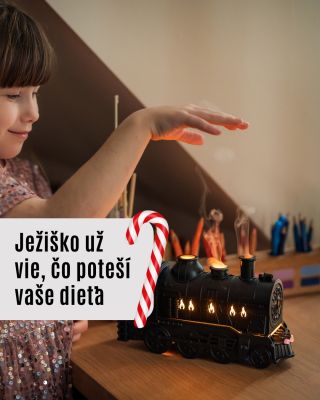 ✨ Prečo ho deti aj dospelí zbožňujú? 🚂 Dizajn mašinky, ktorý poteší každého milovníka vláčikov a železníc 🚂 Efekt...